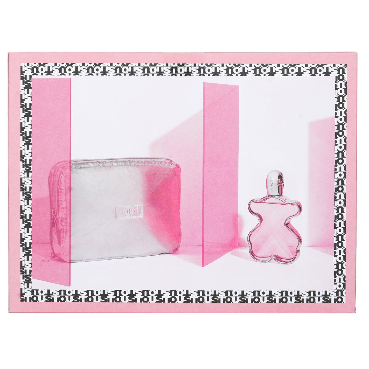 Elegant Tous - Love Me Eau De Parfum gift set featuring a 90ml perfume and stylish bag, perfect for modern women.