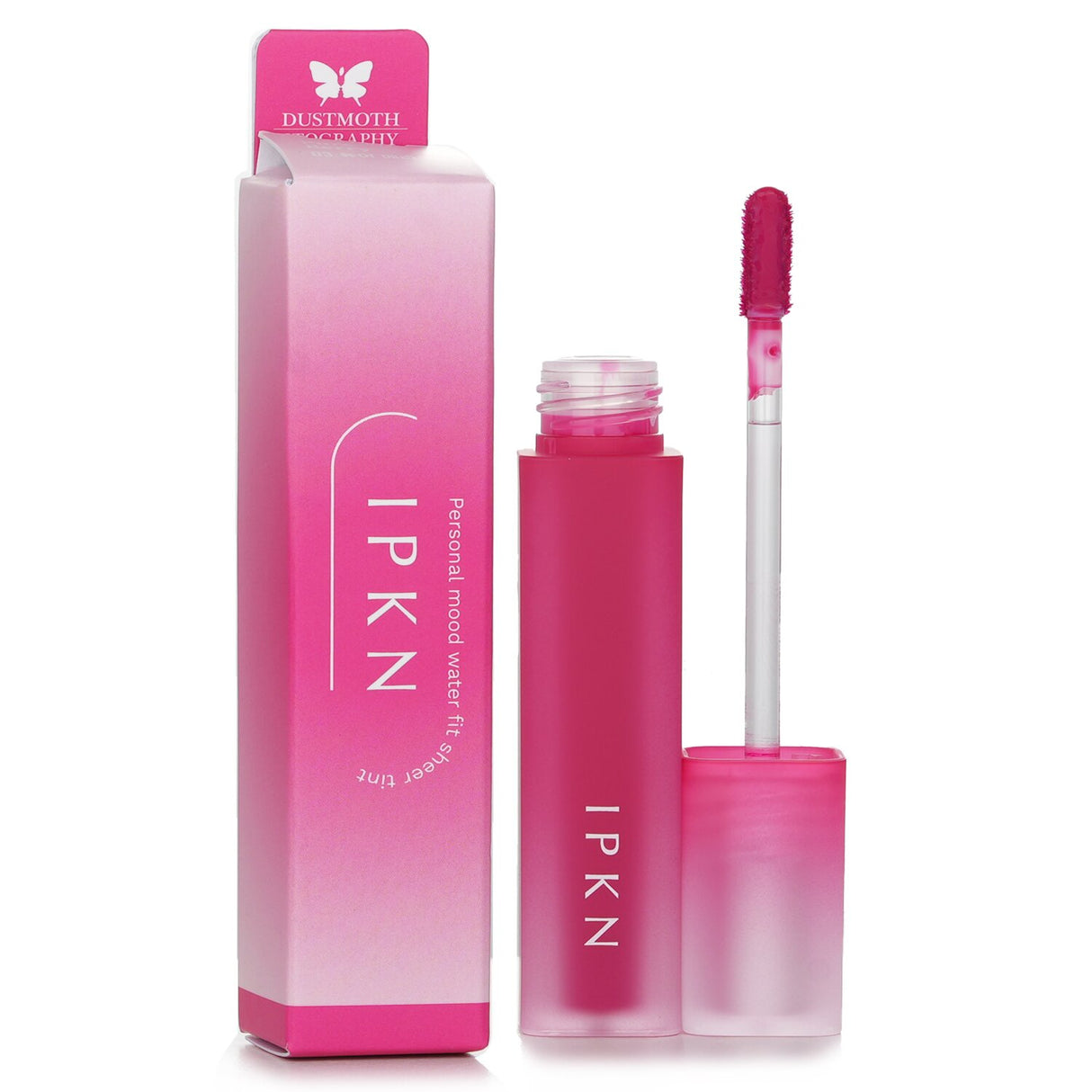 IPKN Personal Mood Water Fit Sheer Tint #03 Pure Berry, a hydrating lip tint for glossy, velvety color with a plumping effect.