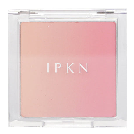 IPKN Personal Mood Layering Blusher #01 Peach Drizzle in a sleek package, featuring a triple gradation for a natural, radiant glow.