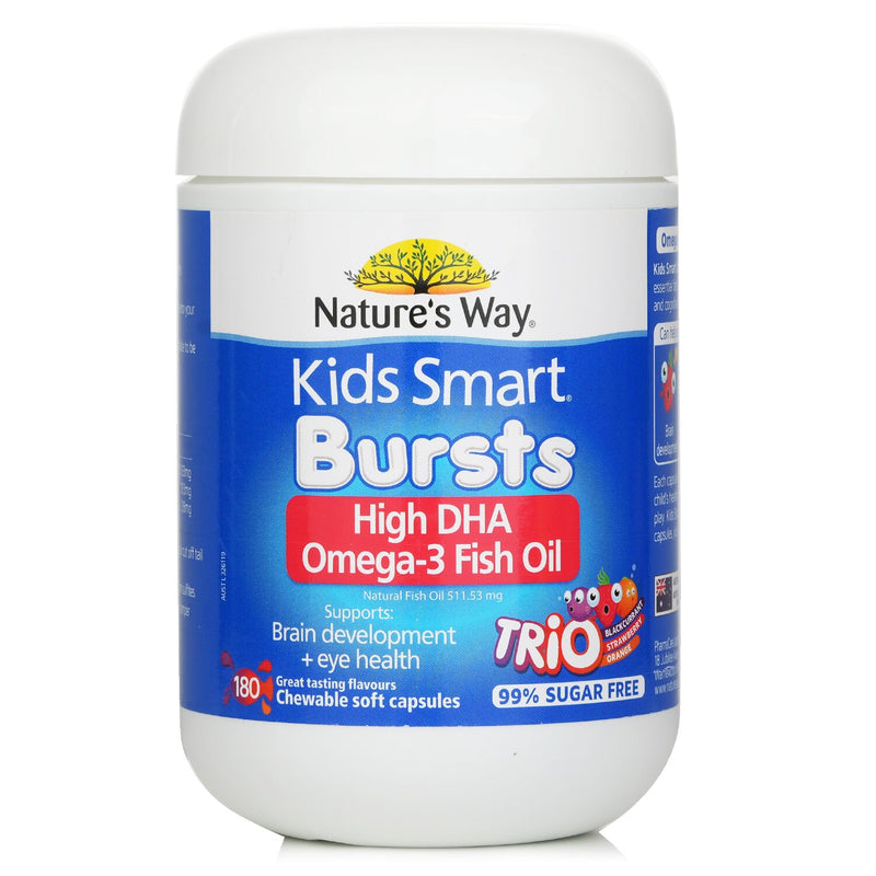 NATURE'S WAY - Nature's Way - Kids Smart Omega-3 High DHA Fish Oil Trio 180 Caps