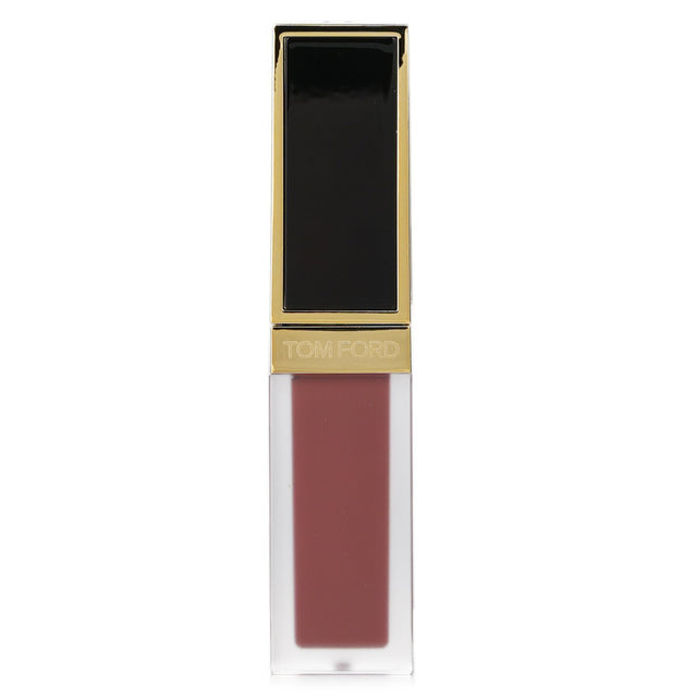 Tom Ford Liquid Lip Luxe Matte #121 Lark, 6ml, features a rich matte formula with black rose extract for hydration and all-day wear.