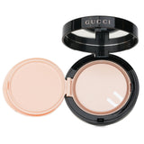 Gucci Cushion De Beaute Foundation SPF 22 #02 in a chic pink compact, offering hydrating, buildable coverage and sun protection.