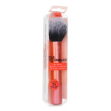 Real Techniques Powder Brush with a fluffy head for flawless, airbrushed makeup application; vegan and cruelty-free.