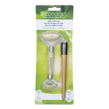 EcoTools Jade Roller Duo set featuring dual-ended authentic jade rollers for skincare rejuvenation and circulation enhancement.