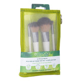 EcoTools On-The-Go Style Brush Kit with soft, cruelty-free bristles for portable and eco-friendly makeup application.