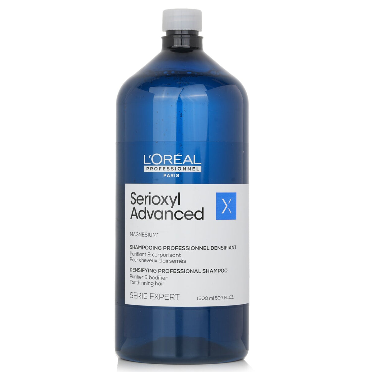 L'Oreal - Serie Expert- Serioxyl Advanced Purifier Bodifier Shampoo  - 1.5L/50.7