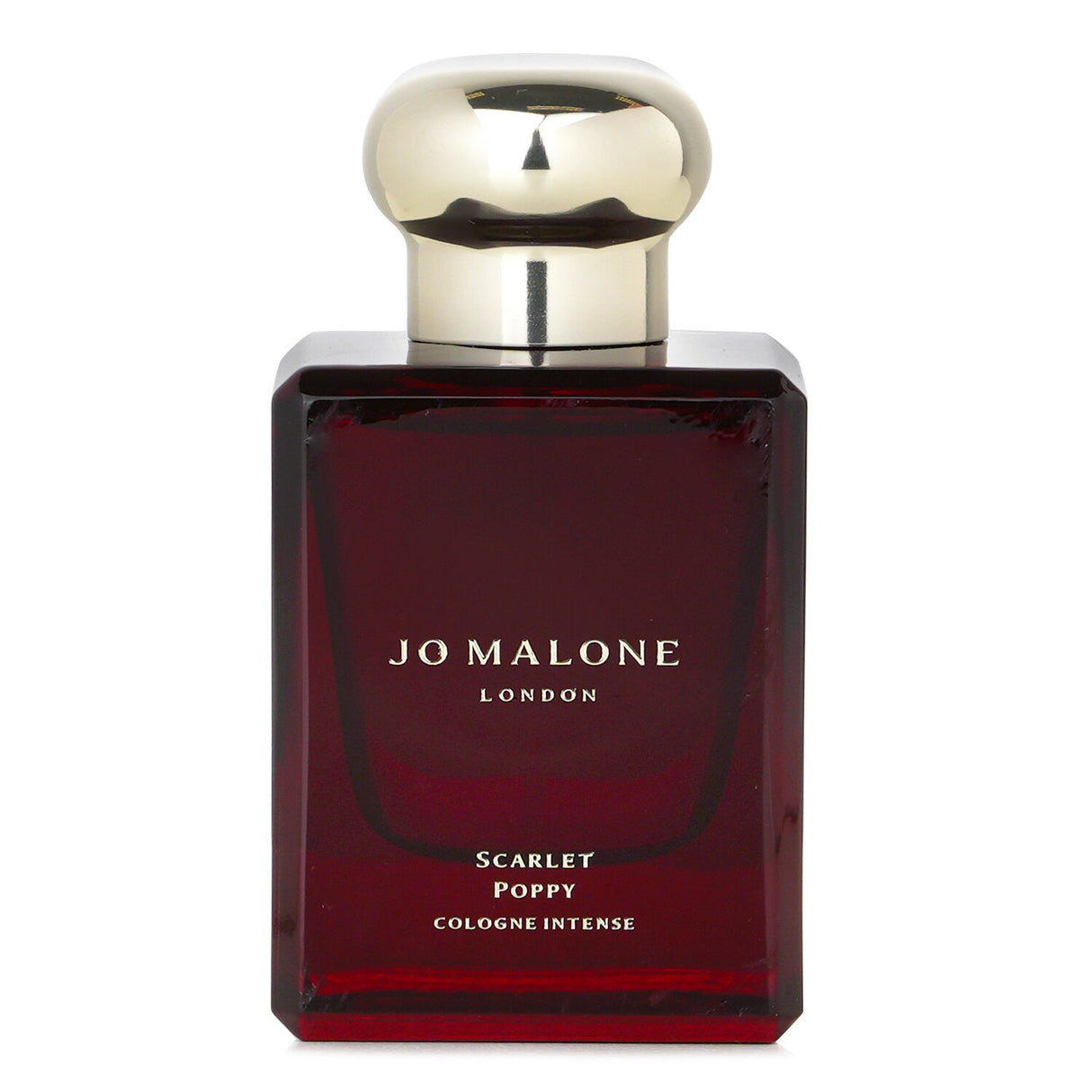 Jo Malone Scarlet Poppy Cologne Intense Spray, 50ml; a rich floral fragrance with warm spice for lasting elegance.