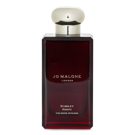 Jo Malone's Scarlet Poppy Cologne Intense Spray (100ml), an elegant fragrance with rich floral, warm, and spicy notes.