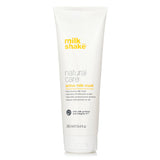 Luxurious 250ml milk mask for dry, damaged hair, enriched with milk proteins, oils, and Vitamin E for revitalization.