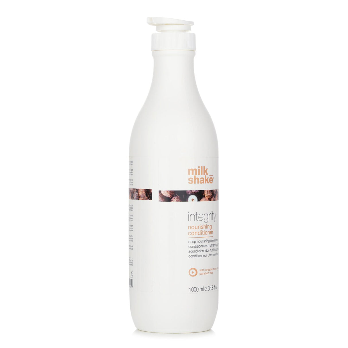 Milk_shake Integrity Nourishing Conditioner 1000ml, deeply hydrates and restores, perfect for all hair types, especially damaged strands.