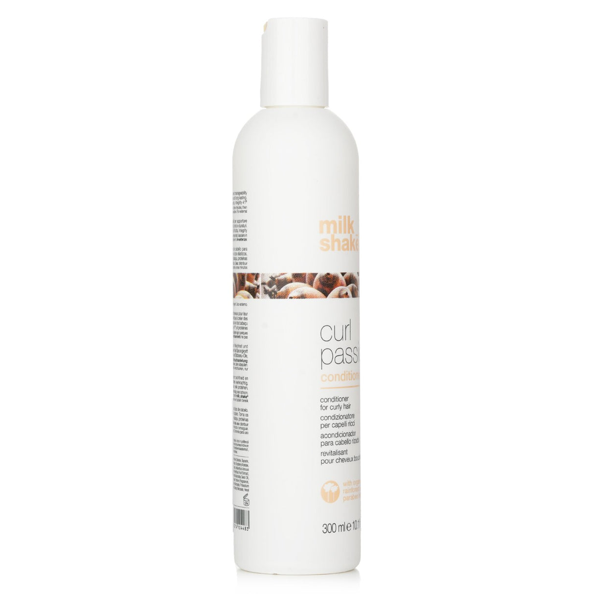 Milk_shake Curl Passion Conditioner in a 300ml bottle, designed to hydrate and enhance curly hair's softness and bounce.