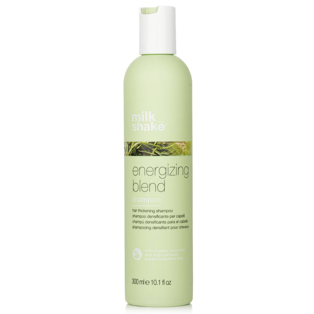 Energizing Blend Shampoo in a sleek 300ml bottle, designed for fine, thinning hair with nourishing botanical extracts.