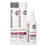 Bosley MendXtend Strengthening System Set includes shampoo, conditioner, and leave-in treatment for vibrant, healthy hair.