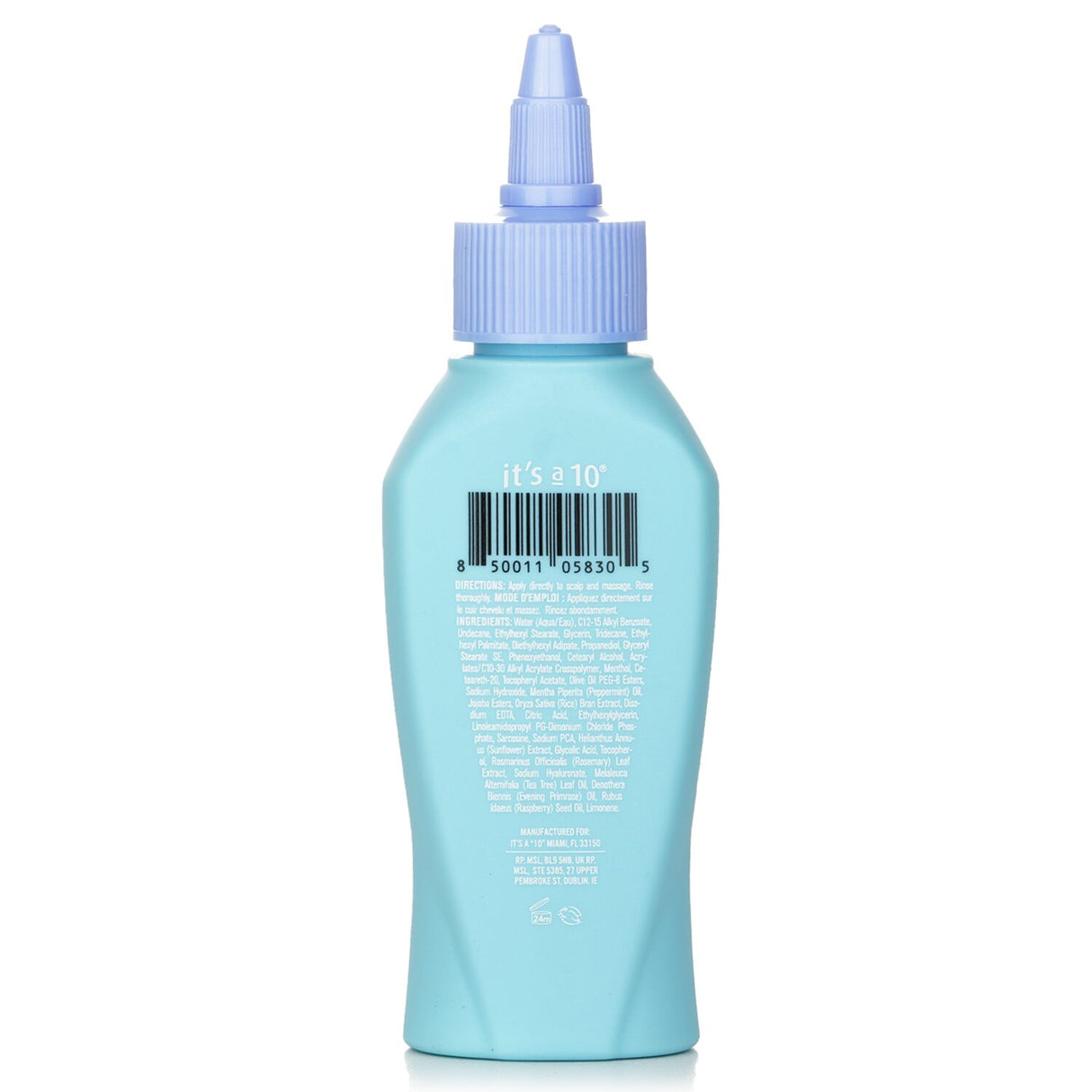 Revitalizing scalp serum with tea tree and argan oil for soothing irritation and promoting healthy hair growth, 88.7ml.