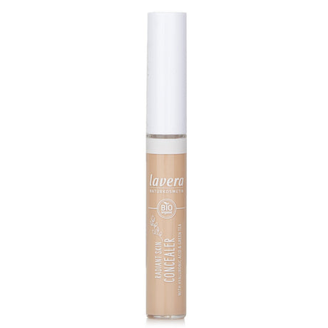 Lavera Radiant Skin Concealer in #01 Ivory, ideal for fair skin, offering hydration and flawless coverage for imperfections.