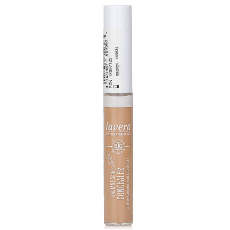 Lavera Radiant Skin Concealer #04 Tanned, a creamy concealer for blemishes, dark circles, and a flawless, radiant finish.