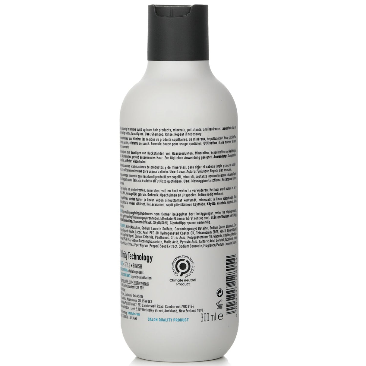 KMS California Head Remedy Deep Cleanse Shampoo in a 300ml bottle, designed to remove product build-up for healthy, revitalized hair.