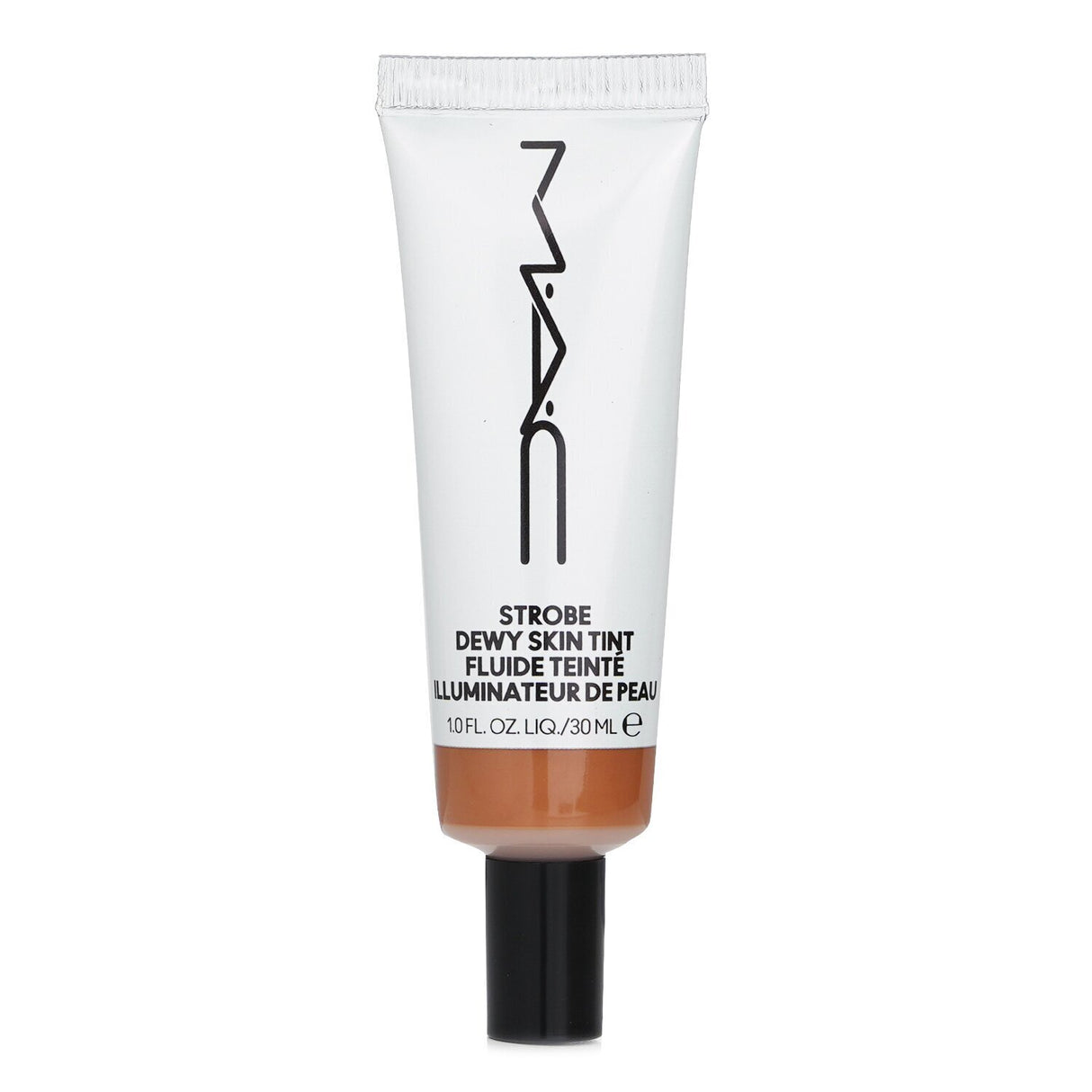 MAC Strobe Dewy Skin Tint # Deep 2 in 30ml/1oz offers a luminous, hydrating glow with buildable coverage for all skin tones.