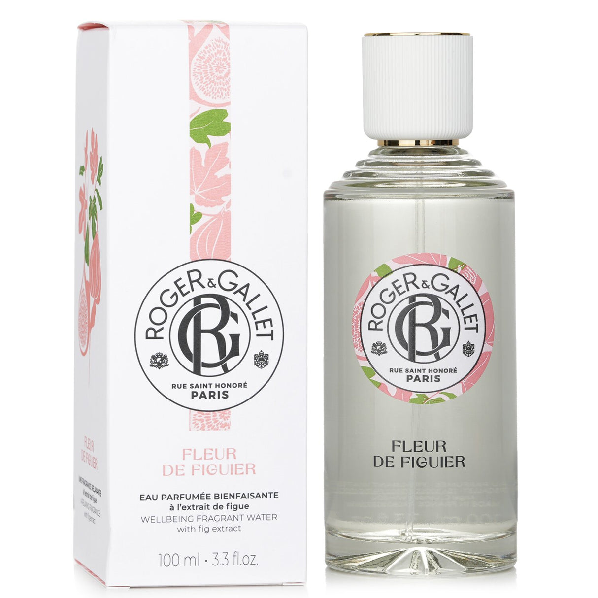 Fragrant water by Roger & Gallet, featuring fig and floral notes for a refreshing and uplifting daily scent.