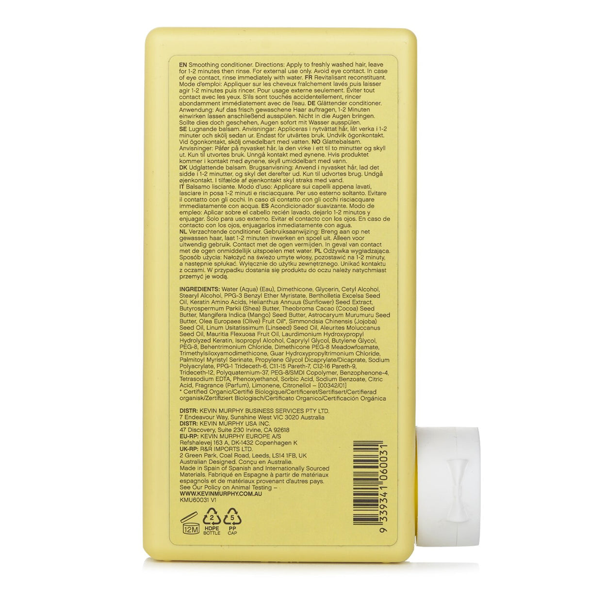 Kevin.Murphy Smooth.Again.Rinse (Smoothing Conditioner - For Thick, Coarse Hair)