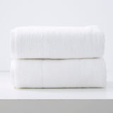 Renee Taylor Aireys 650 GSM Zero Twist 2 Pack Bath Sheet Snow