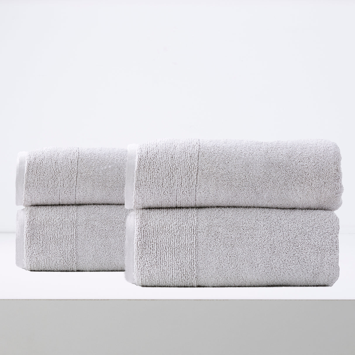 Renee Taylor Aireys 650 GSM Zero Twist 4 Pack Bath Sheet Vapour