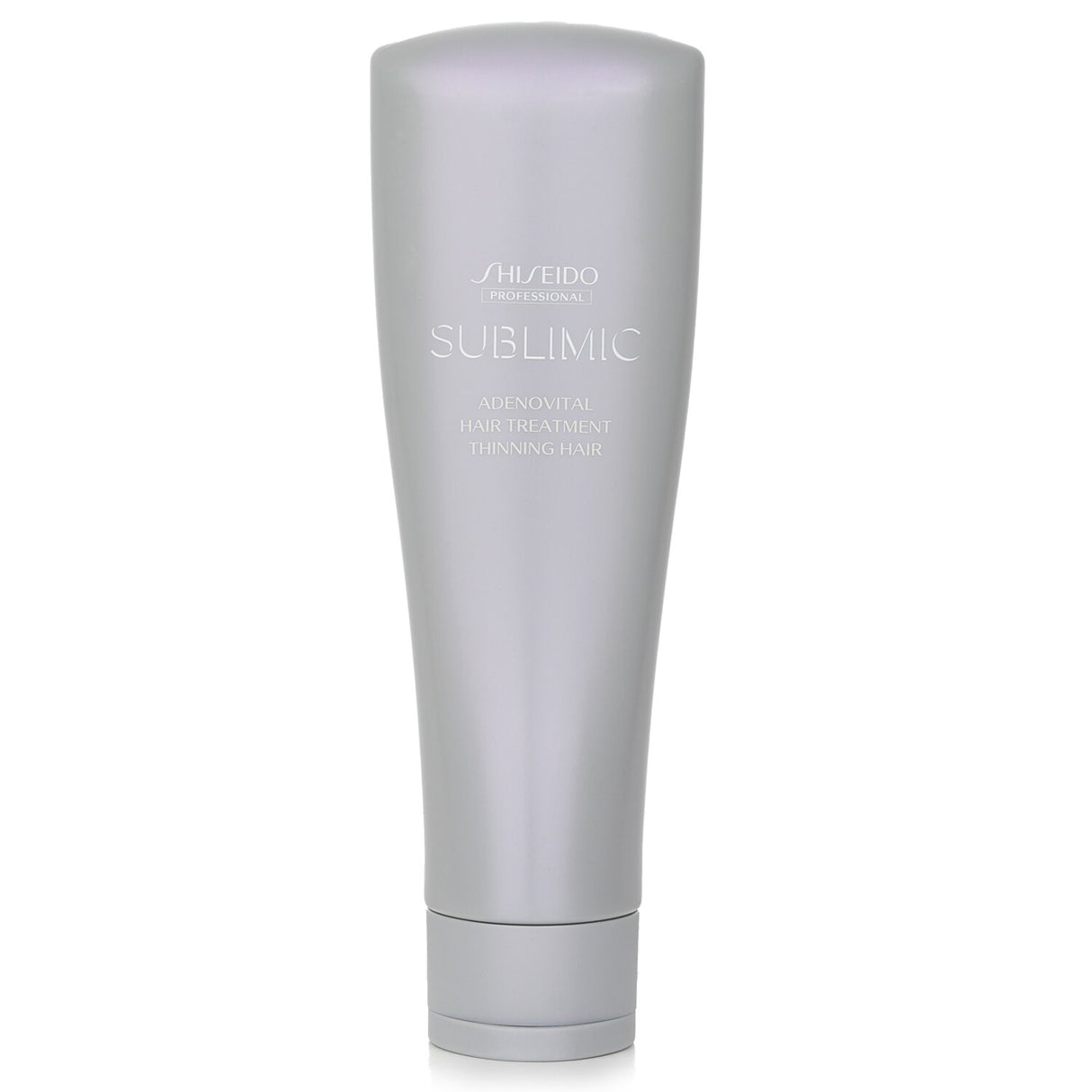 Shiseido Sublimic Adenovital Hair Treatment in 250g, revitalizing strength for thinning hair with moisturizing and soothing benefits.