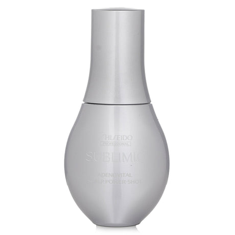 Lightweight Shiseido scalp serum to combat thinning hair, enriched with adenosine and ginseng for revitalized growth.