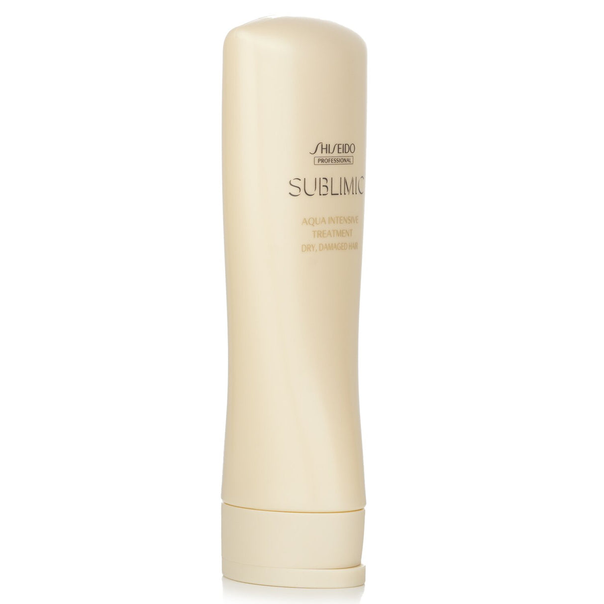 Shiseido's Aqua Intensive Treatment in 250g for dry, damaged hair, revitalizes, moisturizes, and enhances shine with a fresh floral scent.