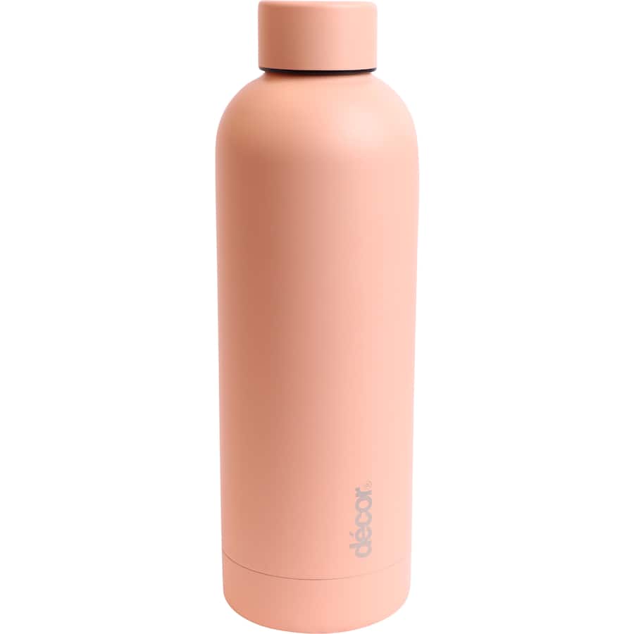 Decor Drink Bottle Screw Top Dble Wall Insulated 500mL