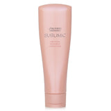 Softening treatment for unruly hair, enhancing manageability with Flow Motion Technology and a floral-fruity fragrance.