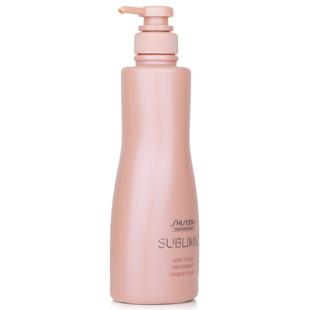 Shiseido Sublimic Airy Flow Treatment for unruly hair, 500g, restores softness and manageability with a floral-fruity scent.