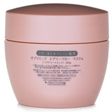 Luxurious Shiseido hair mask for unruly hair, offering smoothness and manageability with a floral-fruity scent.