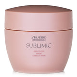 Luxurious 200g Shiseido hair mask for unruly hair, promoting softness and smoothness with fruity floral fragrance.