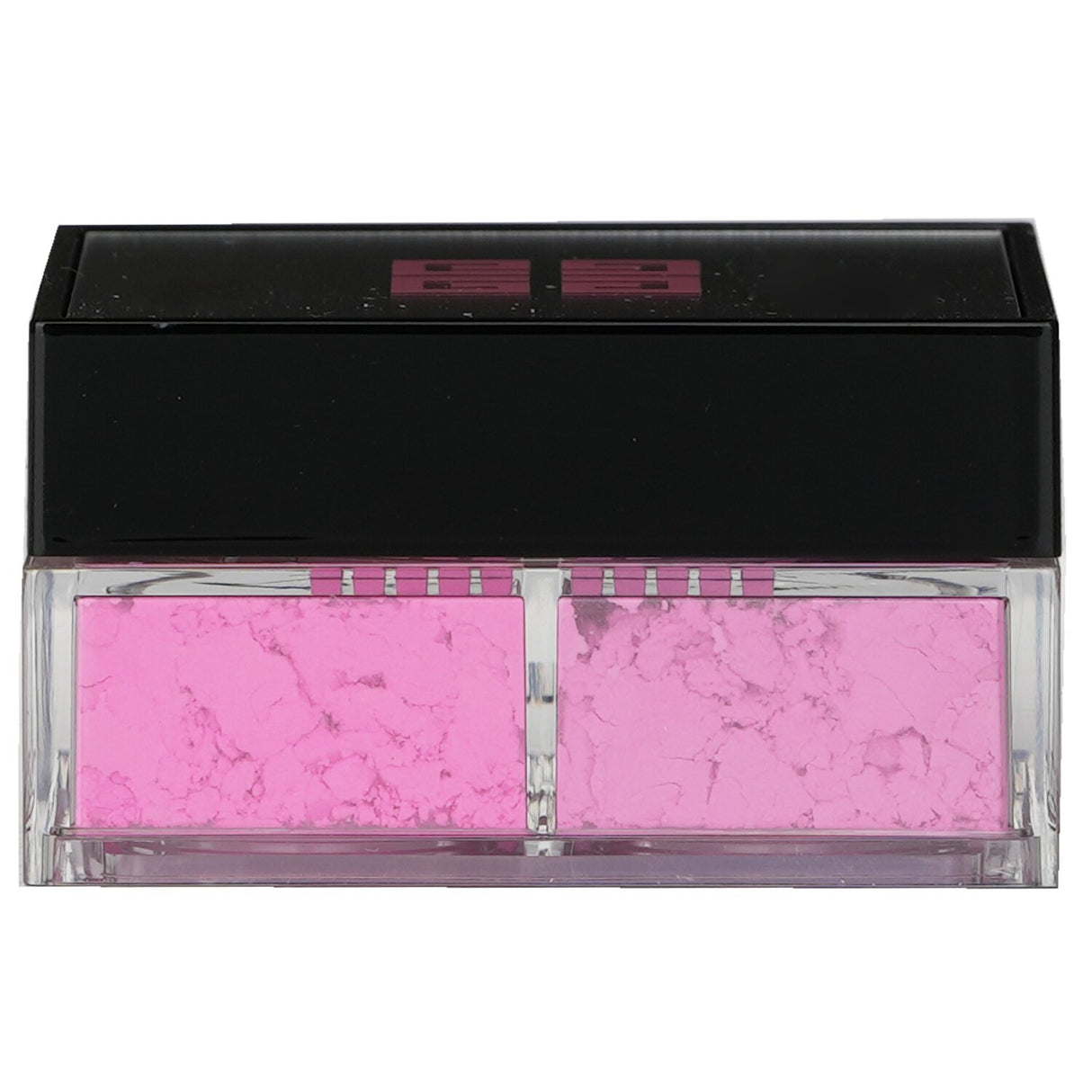 Givenchy Prisme Libre Blush in #1 Mousseline Lilas, a 4-color loose powder for radiant, sculpted cheeks lasting 12 hours.