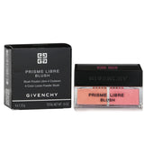 Givenchy Prisme Libre Blush #3 Voile Coral features a 4-color blend for a luminous, sculpted, 12-hour radiant finish.