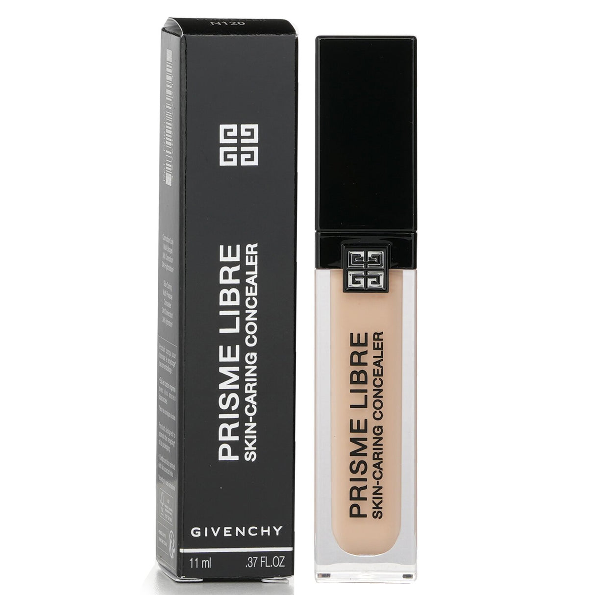 Givenchy Prisme Libre Concealer #N120 in 11ml, hydrating formula with natural ingredients for flawless, radiant skin.