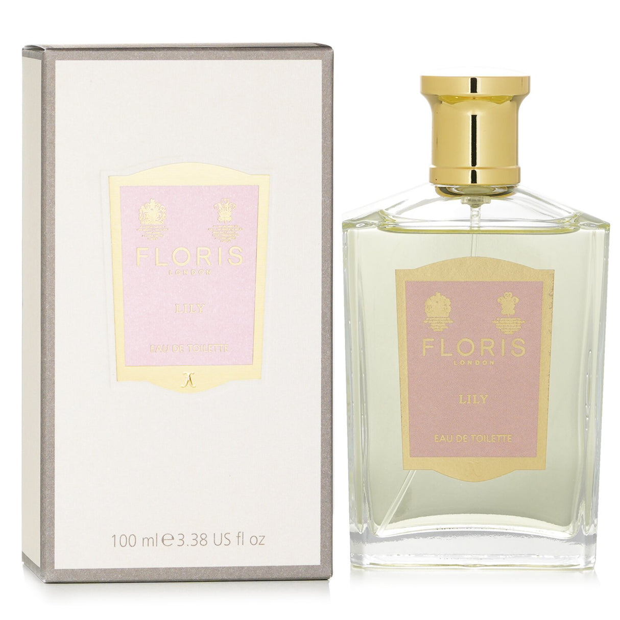 Floris Lily Eau De Toilette Spray 100ml, embodies floral elegance with fresh lily notes for daily and special occasions.