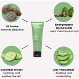 Two Dudes Facial Scrub Weekly With Pumice & Jojoba Beads 75mL