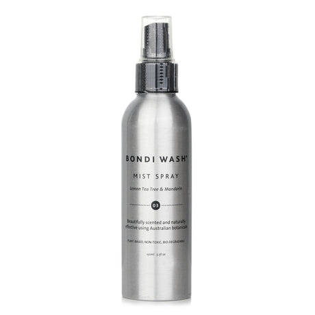 Refreshing mist spray featuring invigorating Lemon Tea Tree and Mandarin scents in a stylish 150ml bottle.
