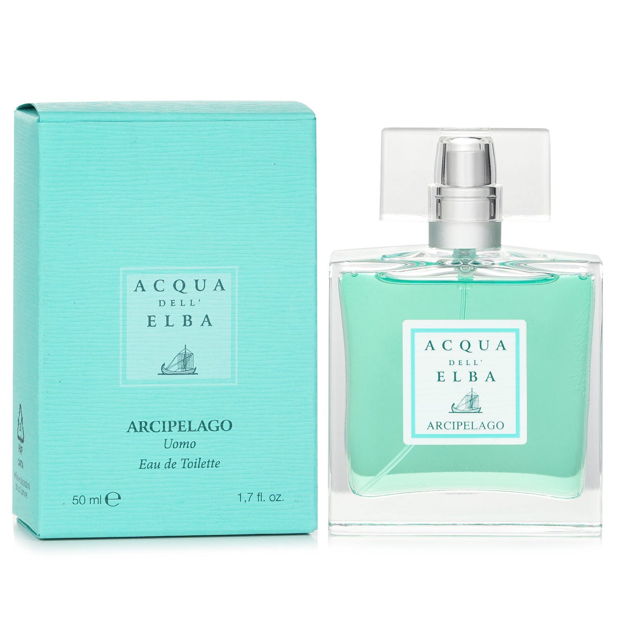 Acqua Dell'Elba Arcipelago Eau De Toilette for men, 50ml, evokes Tuscan charm with earthy, floral, and spicy notes.