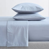 Renee Taylor 300 Thread Count 100 % Organic Cotton Sheet Set King Baby Blue