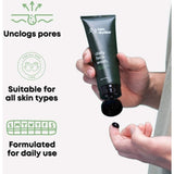 Two Dudes Facial Wash Daily With Activated Charcoal 125mL