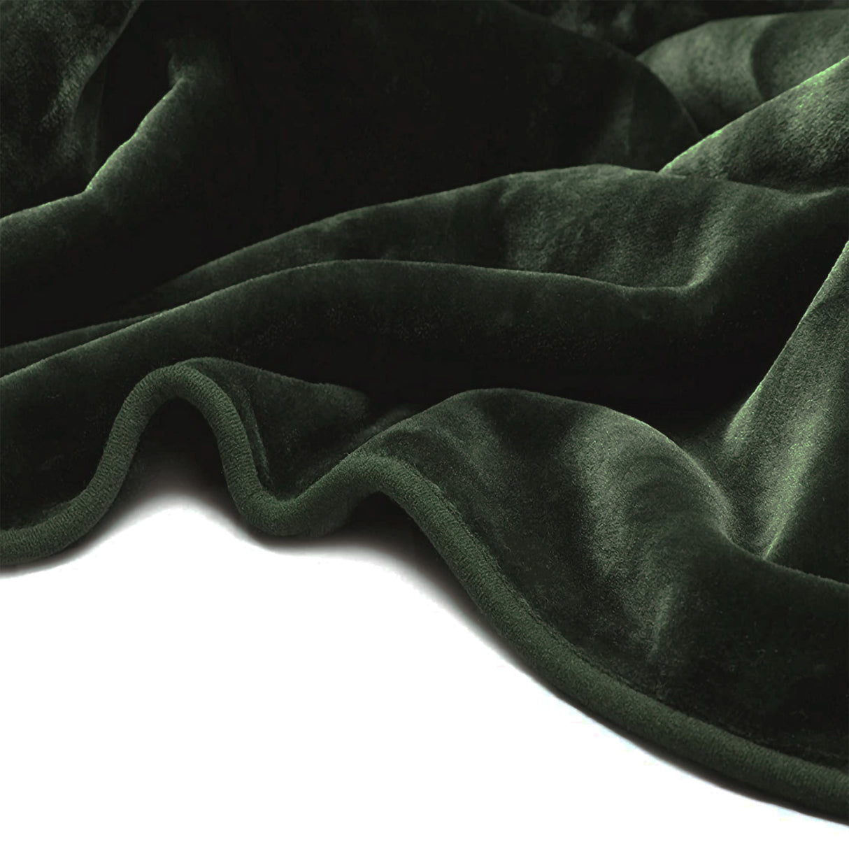 Renee Taylor Heavy Weight Acrylic Mink Blanket Jade