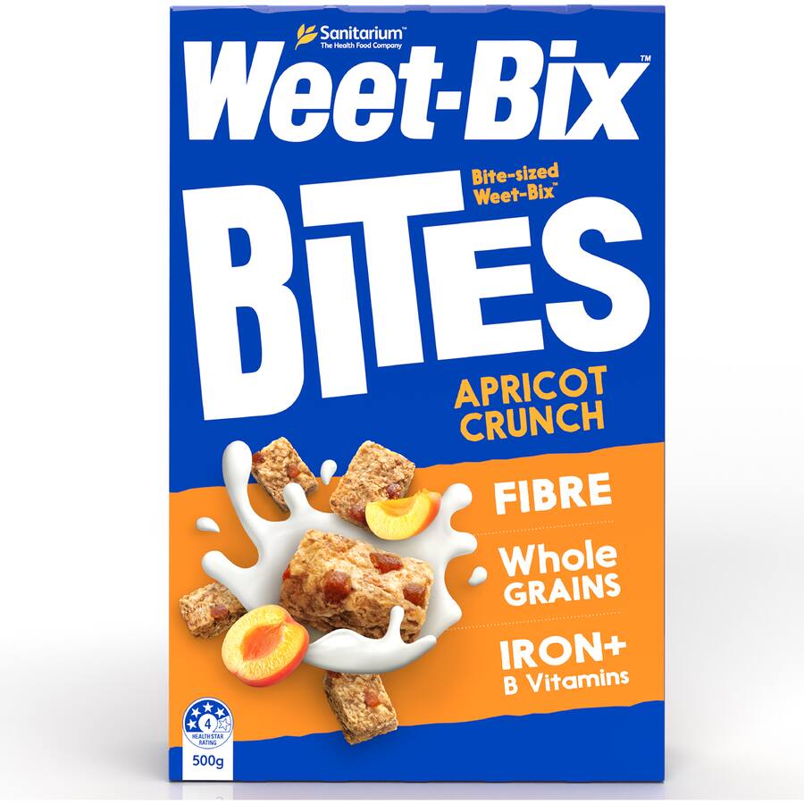 Sanitarium Weet-bix Bites Cereal Apricot - 500g