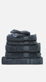 Renee Taylor Stella 650 GSM Super Soft Bamboo Cotton 7 Piece Indigo