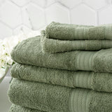Renee Taylor Stella 650 GSM Super Soft Bamboo Cotton 7 Piece Jade