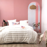 Classic Cotton Vintage washed Tufted Quilt / Duvet Cover set King White