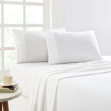 Egyptian Cotton Flannelette Sheet Set Long Single Snowy