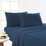 Egyptian Cotton Flannelette Sheet Set Single Ink